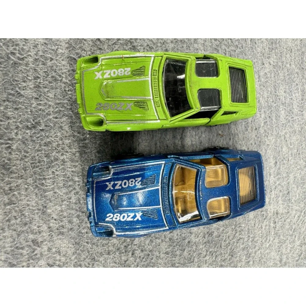 ROAD CHAMPS Die Cast #44 Datsun 280zx 82 Car Lot of 2 T5